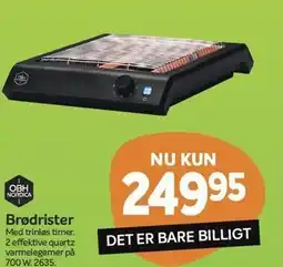 Din Isenkræmmer Brødrister tilbud