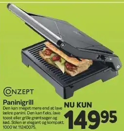 Din Isenkræmmer Paninigrill tilbud