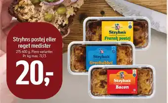 Føtex STRHYNS postej eller røget medister tilbud