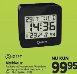 Din Isenkræmmer Vækkeur tilbud