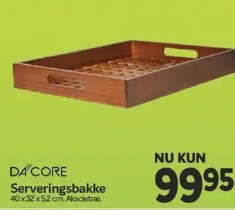 Din Isenkræmmer Serveringsbakke tilbud