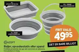 Din Isenkræmmer Baljer, opvaskestativ eller spand tilbud