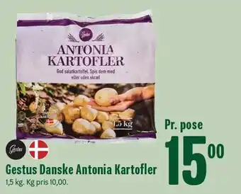 Min Købmand Gestus Danske Antonia Kartofler tilbud