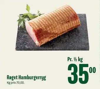 Min Købmand Røget Hamburgerryg tilbud