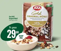 Min Købmand Axa Gold Original Müsli tilbud