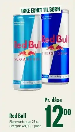 Min Købmand Red Bull tilbud