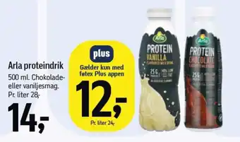 Føtex ARLA proteindrik tilbud