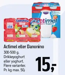 Føtex ACTIMEL eller Danonino tilbud