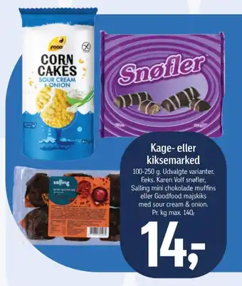 Føtex Kage- eller kiksemarked tilbud