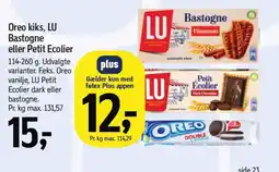 Føtex Oreo kiks, LU Bastogne eller Petit Ecolier tilbud