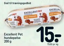 REMA 1000 Excellent Pet hundepølse tilbud