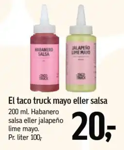 Føtex El taco truck mayo eller salsa tilbud