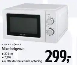 Føtex KØKKENCHEF Mikrobølgeovn tilbud