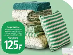 Føtex Sommerserie Sidde- eller boxhynde, Pyntepude, Strikket plaid eller gulvpude eller Vattæppe tilbud