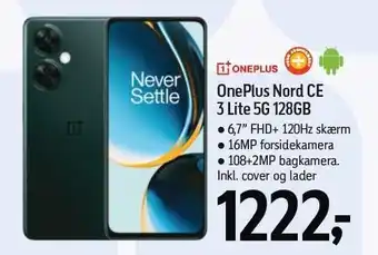 Føtex OnePlus Nord CE 3 Lite 5G 128GB tilbud