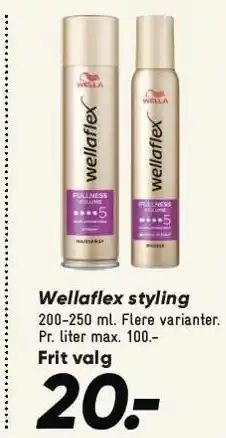 Bilka Wellaflex styling tilbud