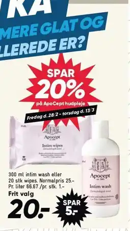 SPAR 20% på ApoCept hudpleje