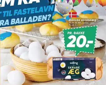 Bilka Danske skrabeæg tilbud