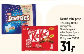 Føtex NESTLE mini pose tilbud