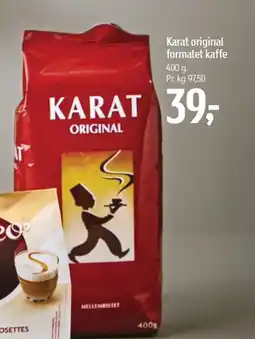 Føtex KARAT original formalet kaffe tilbud