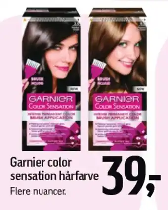 Føtex GARNIER color sensation hårfarve tilbud