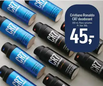 Føtex Cristiano Ronaldo CR7 deodorant tilbud