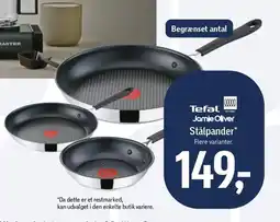 Føtex TEFAL Jamie Oliver Stålpander tilbud