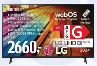 Føtex LG 4K Ultra HD SMART TV tilbud