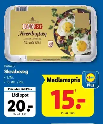 Lidl DANÆG Hverdagsæg tilbud