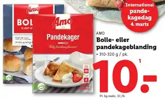 Lidl AMO Bolle- eller pandekageblanding tilbud