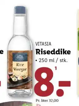 Lidl VITASIA Riseddike tilbud