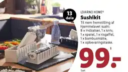 Lidl LIVARNO HOME Sushikit tilbud