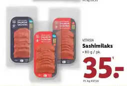 Lidl VITASIA Sashimilaks tilbud