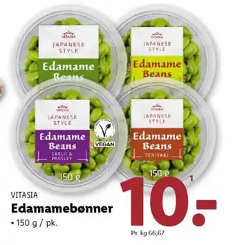 Lidl VITASIA Edamamebønner tilbud