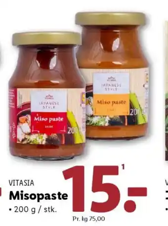 Lidl VITASIA Japansk paste tilbud