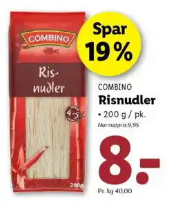 Lidl COMBINO Risnudler tilbud