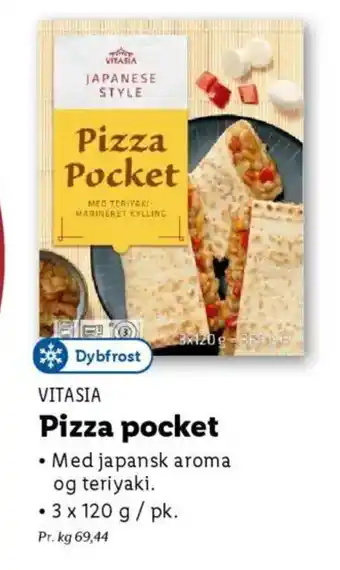 Lidl VITASIA Pizza pocket tilbud