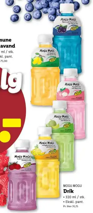 Lidl MOGU MOGU Drik tilbud