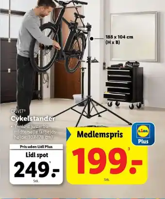 Lidl CRIVIT Cykelstander tilbud