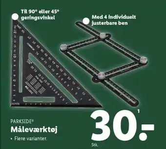 Lidl PARKSIDE Måleværktøj tilbud