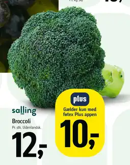 Føtex Broccoli tilbud