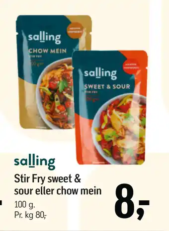 Føtex Stir Fry sweet & sour eller chow mein tilbud