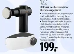 Føtex Elektrisk muskelstimulator eller massagepistol tilbud