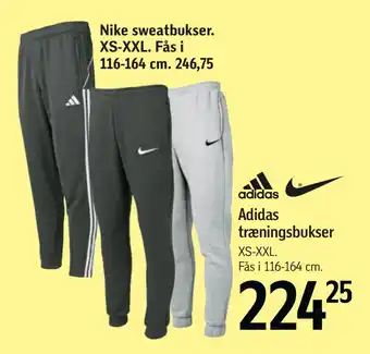 Føtex Adidas træningsbukser tilbud