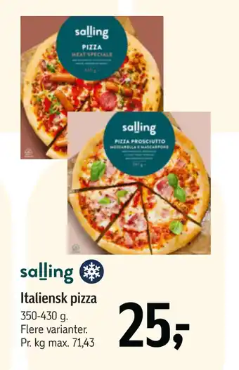 Føtex Italiensk pizza tilbud