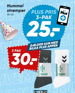 Bilka Hummel strømper tilbud