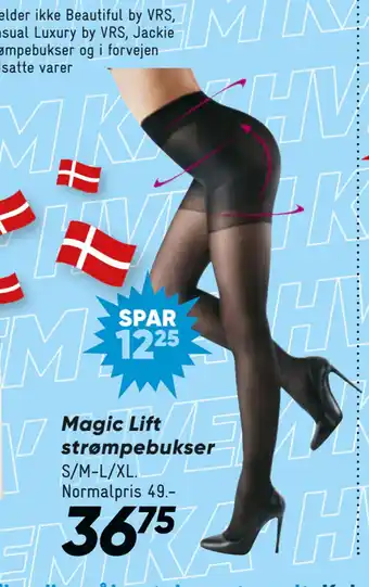 Bilka Magic Lift strømpebukser tilbud