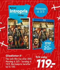 Bilka Gladiator II tilbud