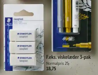 Føtex Viskelæder 3-pak tilbud