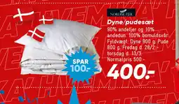 Bilka Dyne/pudesæt tilbud